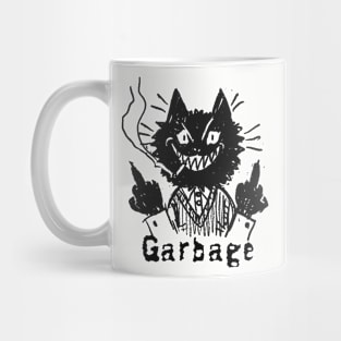 garbage and the bad cat Mug